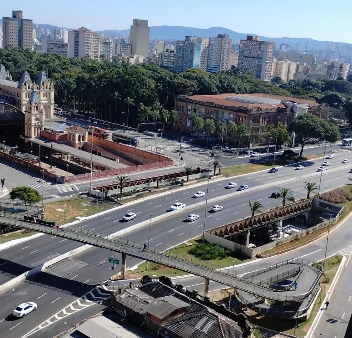Studio Lindo; No Centro Em Frente Ao Metro! São Paulo Apartmán