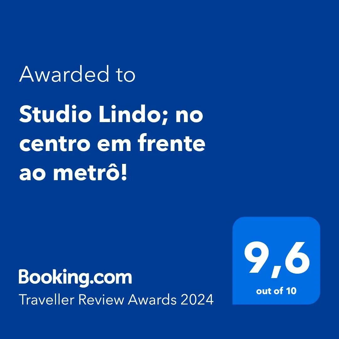 Studio Lindo; No Centro Em Frente Ao Metro! Sao Paulo