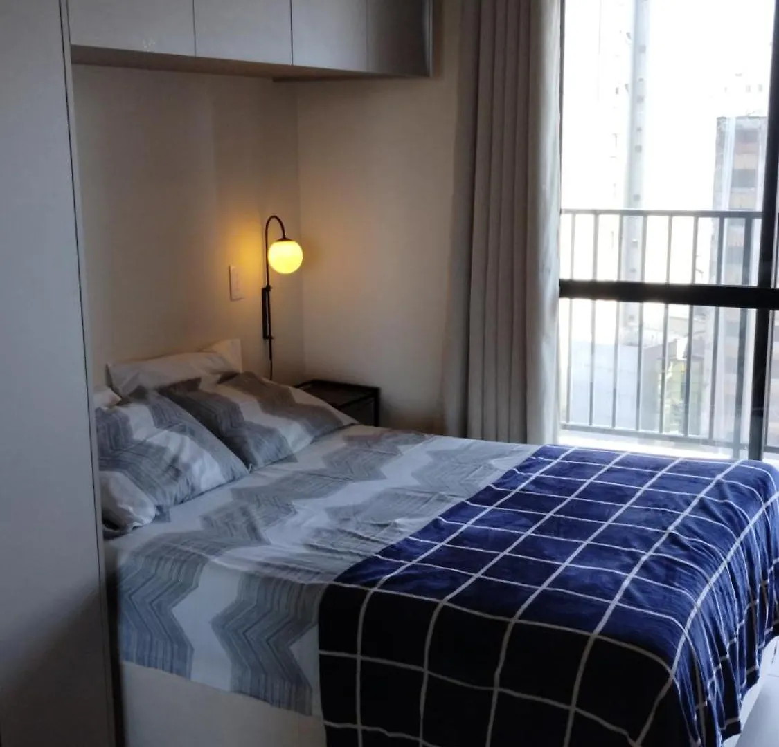 Apartment Studio Lindo; No Centro Em Frente Ao Metro! Sao Paulo